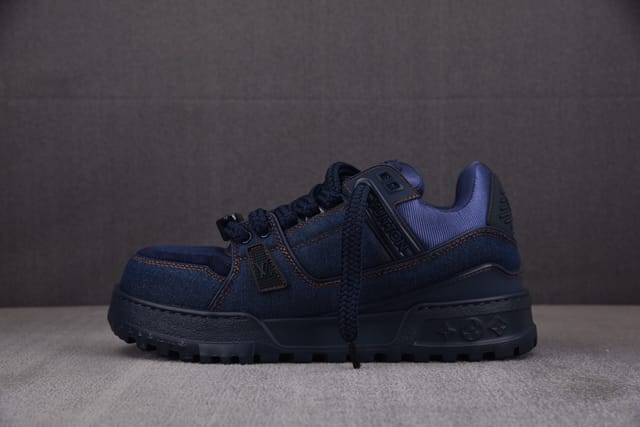 Louis Vuitton LV Trainer Maxi Denim ‘DEEP BLUE’