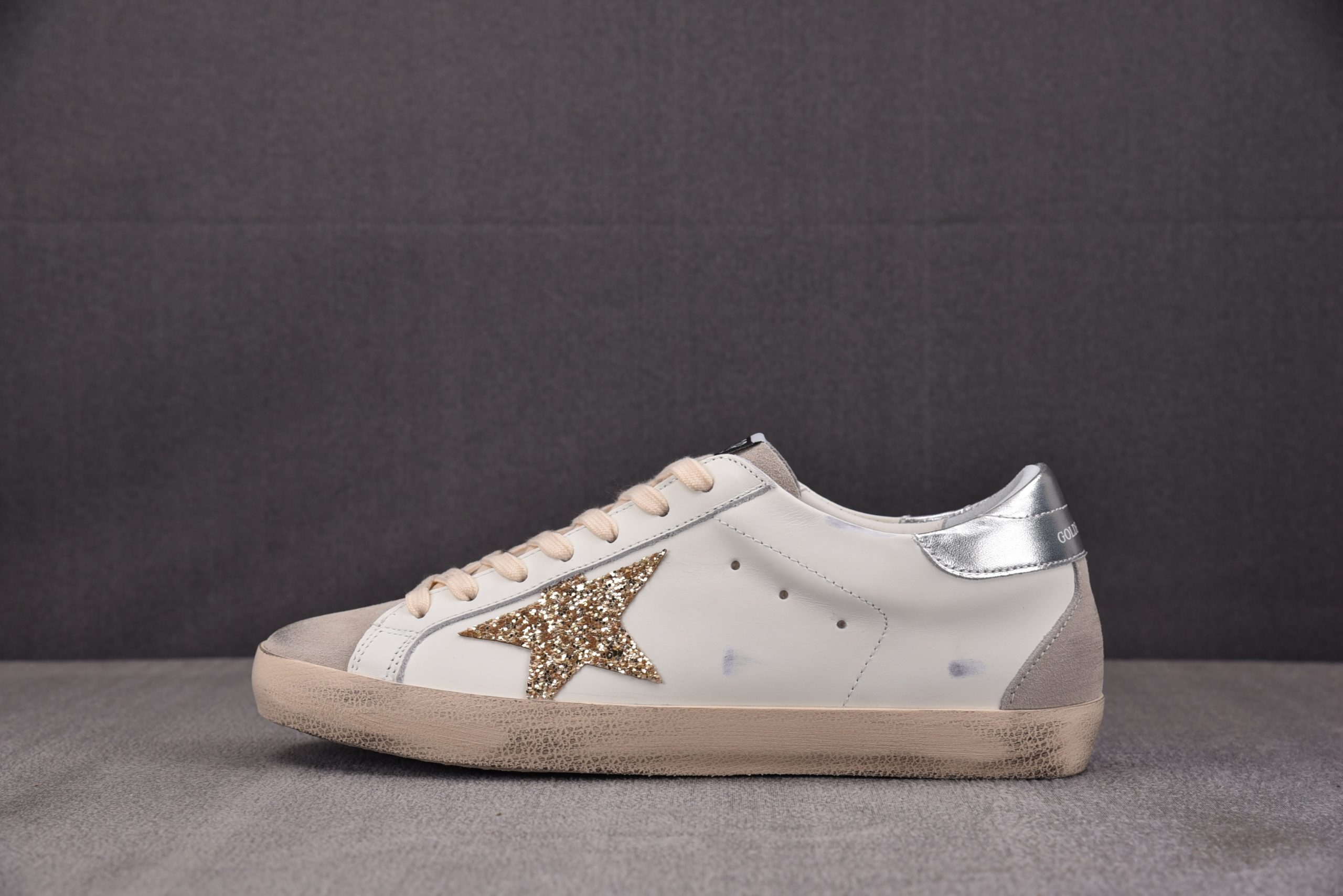 Golden Goose Super-Star ‘Gold Glitter’ Sneaker
