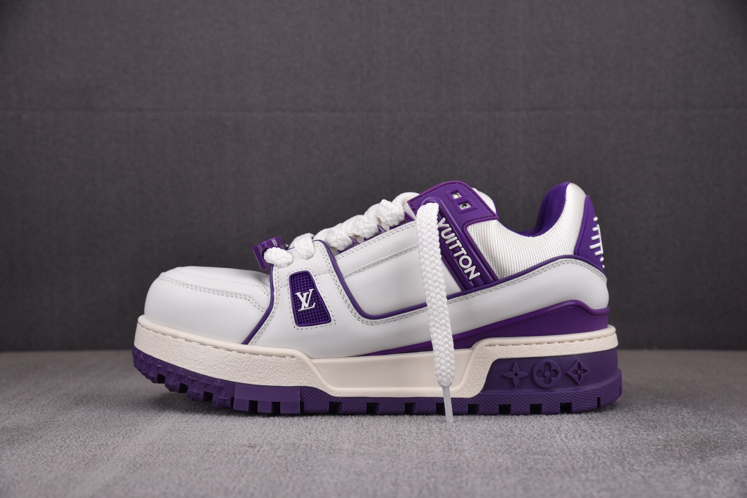 Louis Vuitton LV Trainer Maxi Caft Leather ‘PURPLE’