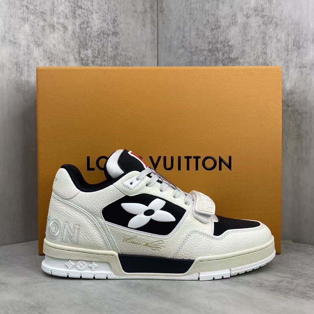Lv Trainer Cream Black