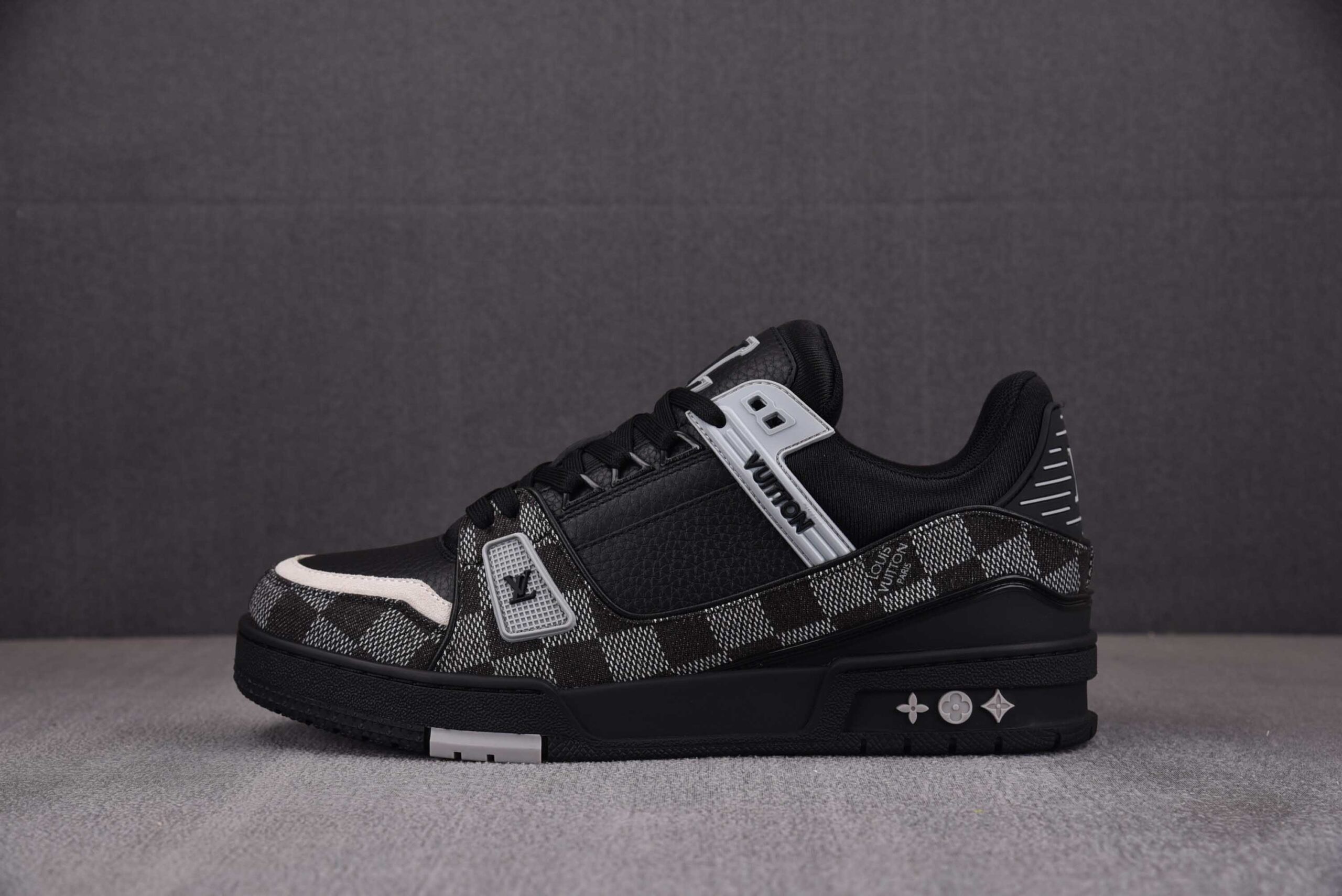 Louis Vuitton LV Trainer Damier Denim Black