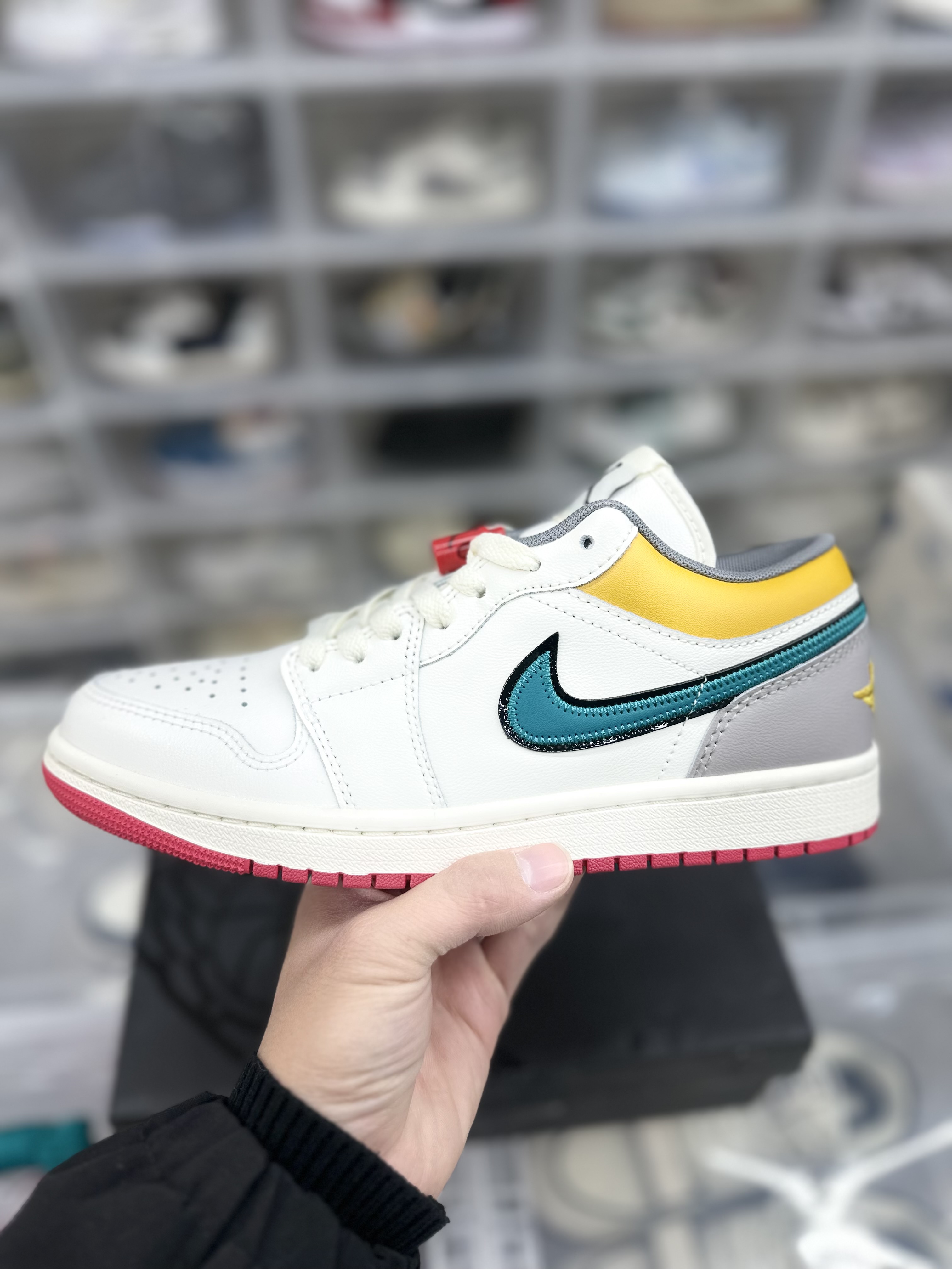 Nike Air Jordan 1 Low Premium 'Sail Yellow Ochre