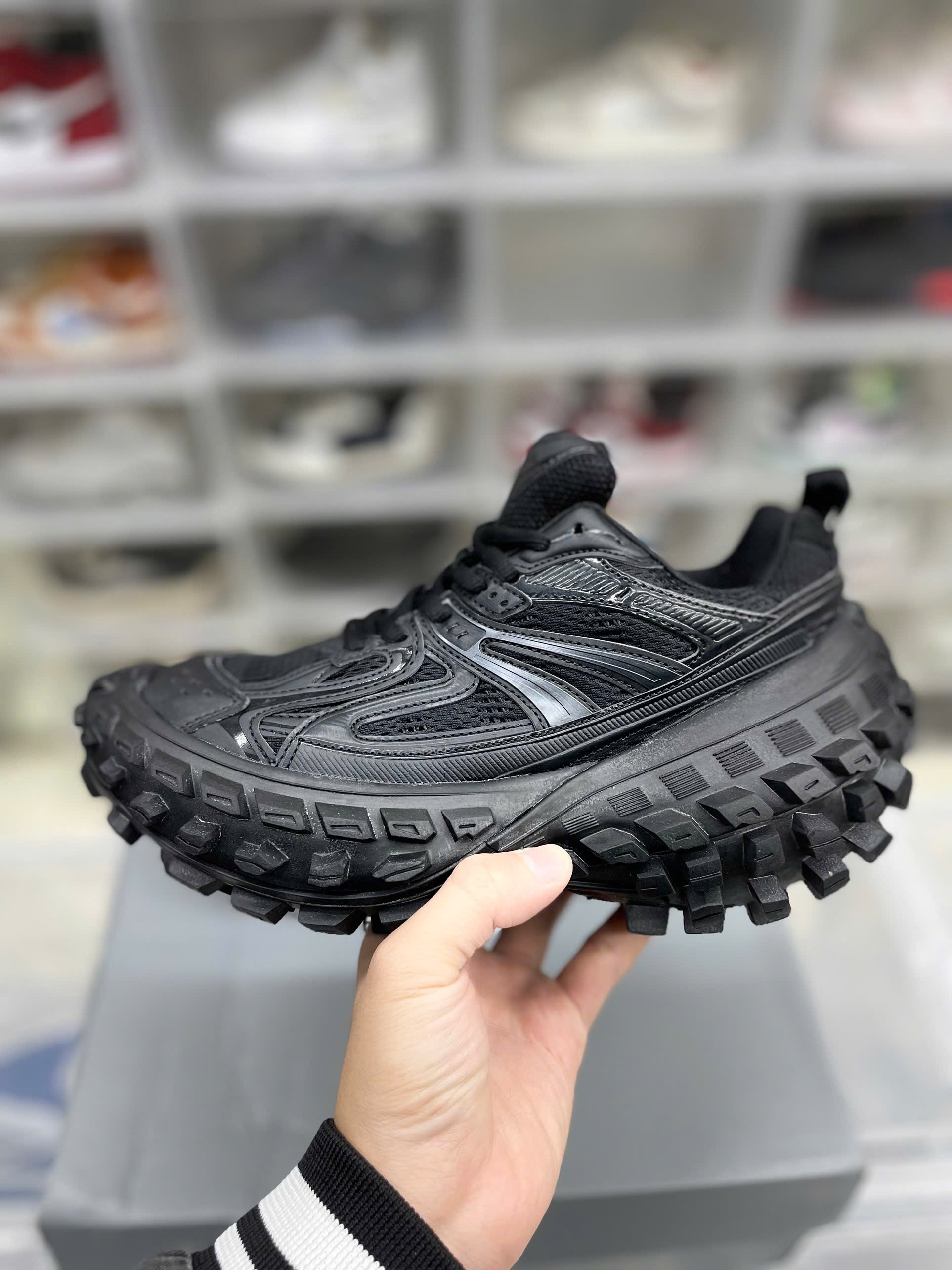 Balenciaga Defender Trainers ‘Black’