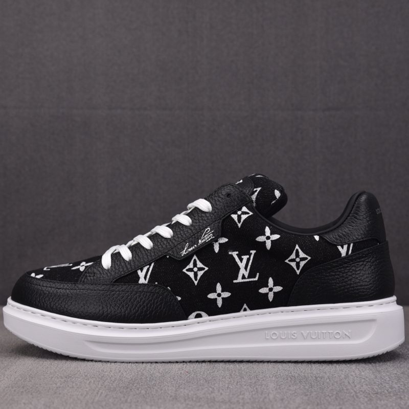 Louis Vuitton Beverly Hills Sneaker Monogram Denim ‘Black’