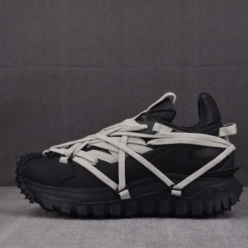 Moncler Trailgrip x Rick Owens Megalace ‘Black’