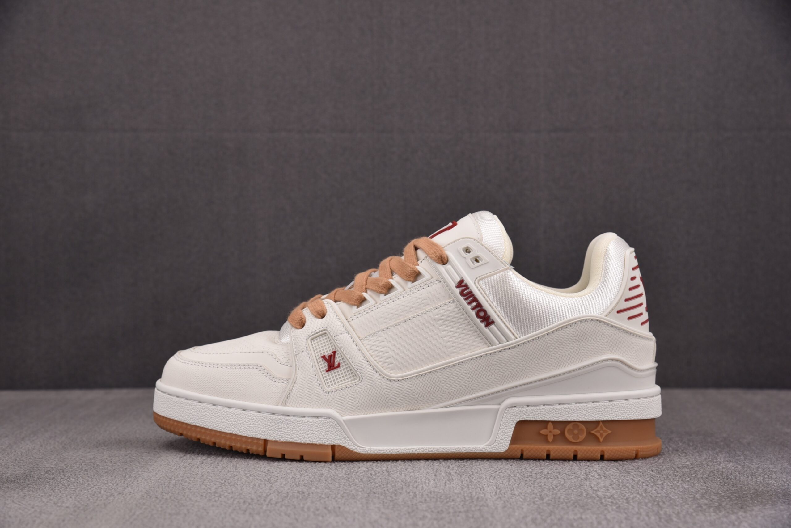 Louis Vuitton LV Trainer Damier ‘WHITE BROWN’