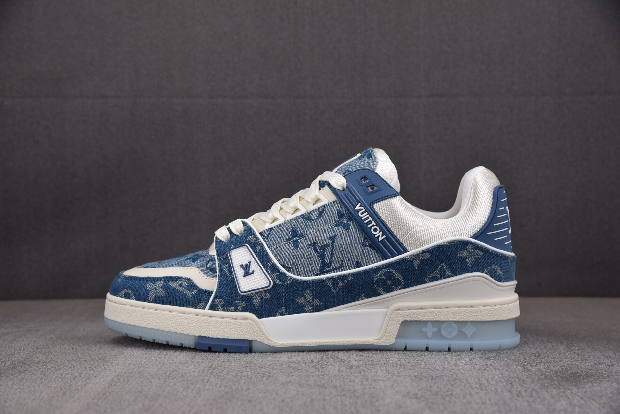 Louis Vuitton Trainer by Virgil Abloh ‘BLUE MONOGRAM’