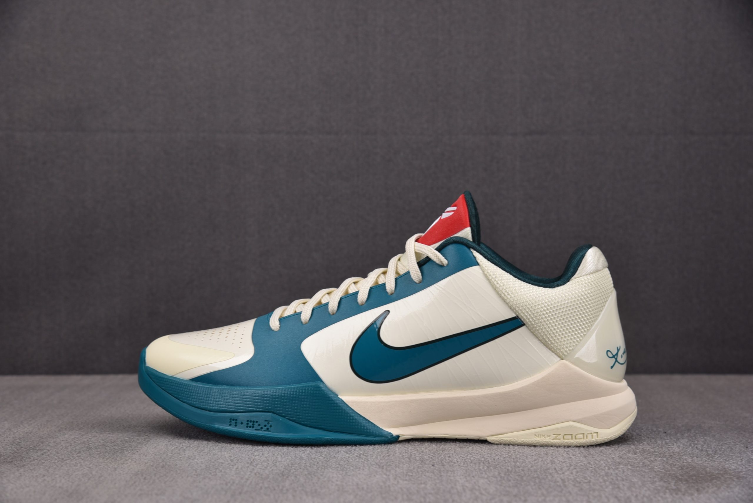 Kobe 5 Protro Caitlin Clark ‘Coconut Milk Spruce’