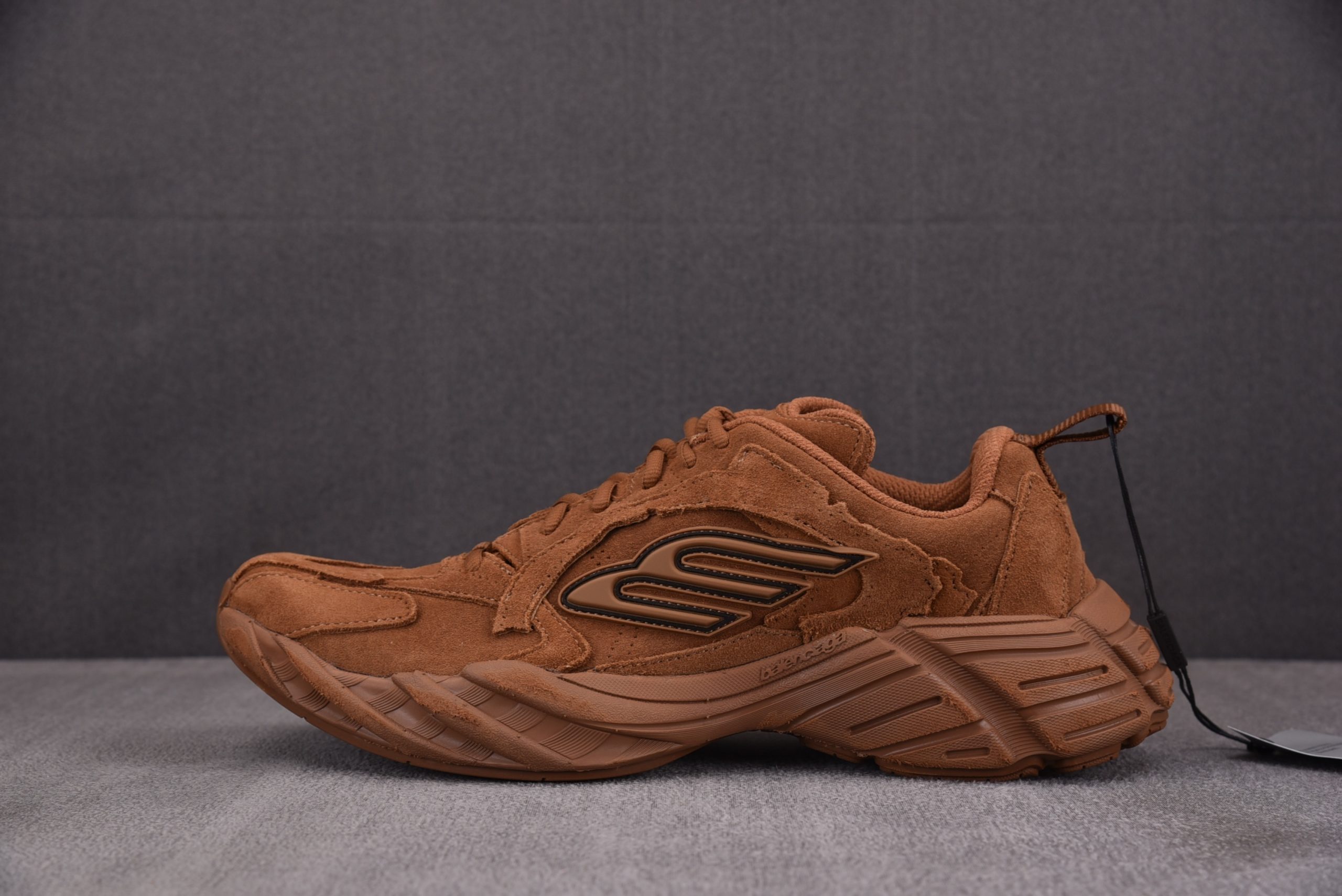 Balenciaga Monday Suede Sneakers ‘Brown’