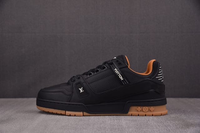 Louis Vuitton LV Trainer Damier – Embossed Calf Leather ‘BLACK’