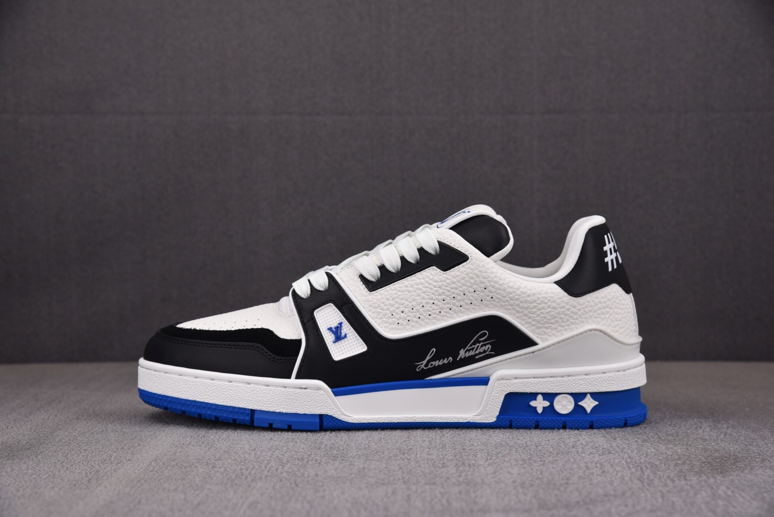 Louis Vuitton LV Trainer #54 Signature ‘WHITE BLUE’