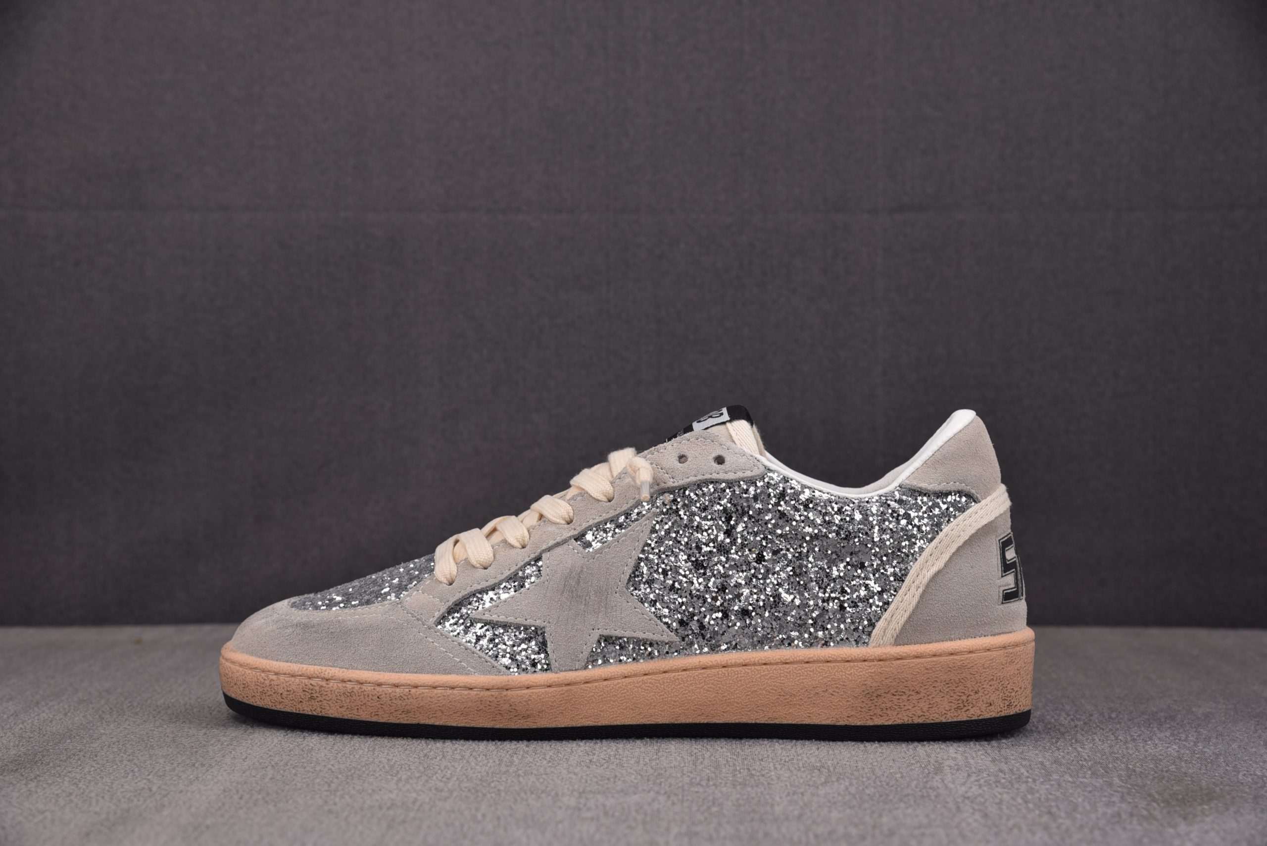 Golden Goose Ball Star ‘Grey Sequin’ Sneaker