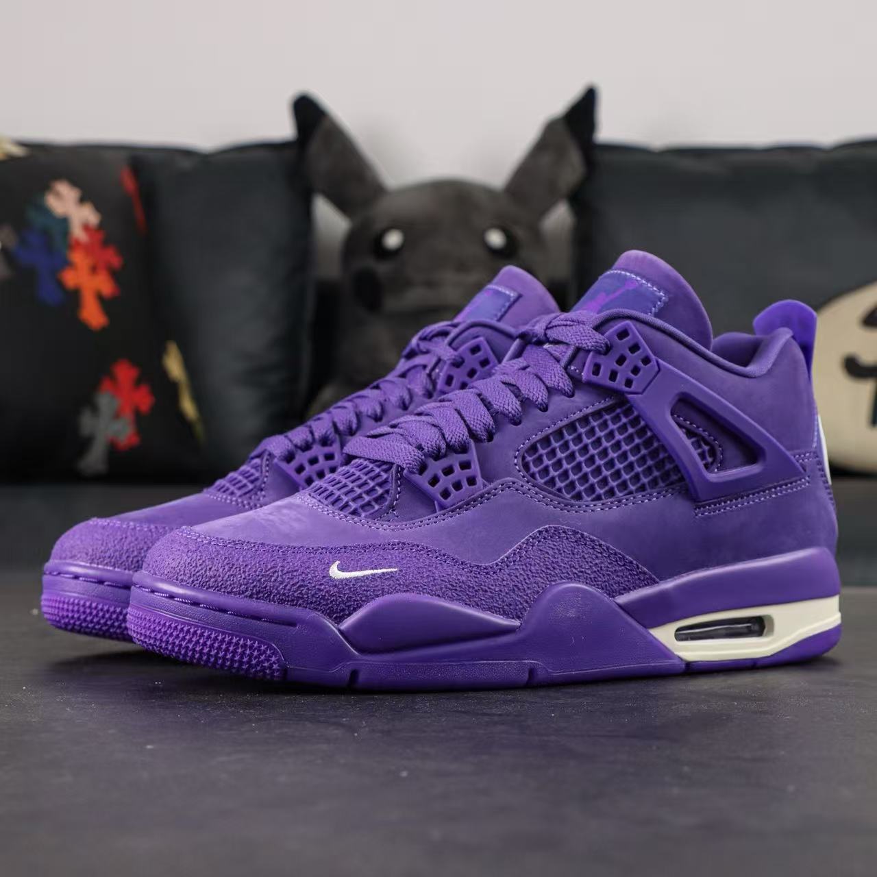 Jordan 4 Nigel Sylvester OG SP ‘Purple Brick By Brick’