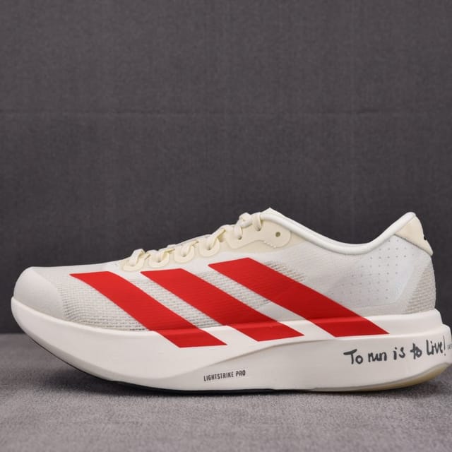 Adizero EVO SL Off White ‘Better Scarlet’